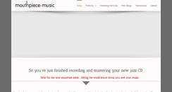 Desktop Screenshot of mouthpiecemusic.com